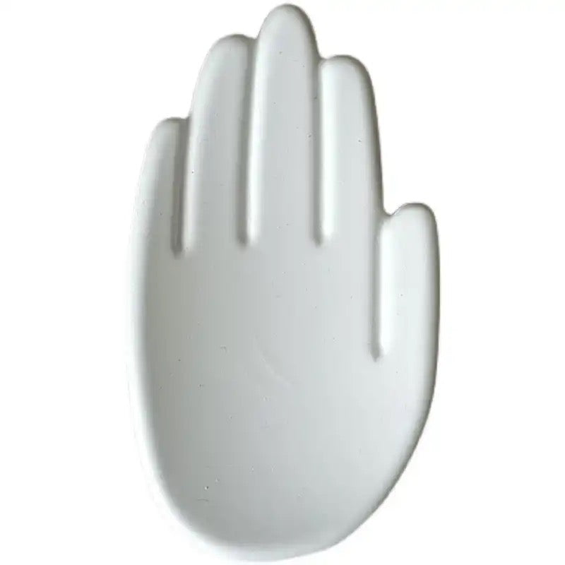 2pcs Palm Jewelry Tray | Ring Plate | Desktop Ornament Mini Tray White Cement.