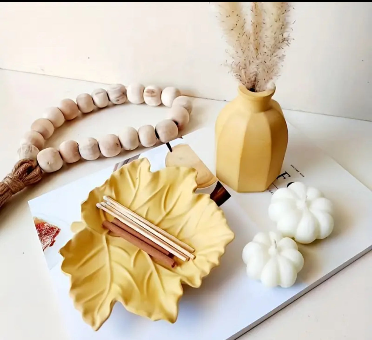 Large Maple Leaf jewelry Coasters and Home Decor - Jewelry Container and Dish Tray
