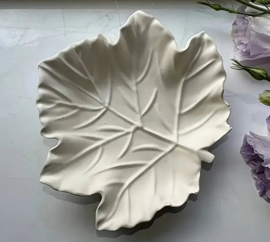 Large Maple Leaf jewelry Coasters and Home Decor - Jewelry Container and Dish Tray